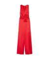 Max Mara Sleeveless Jumpsuit In Red