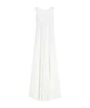 Max Mara Heavy Weight Kadi Fabric Jumpsuits In White