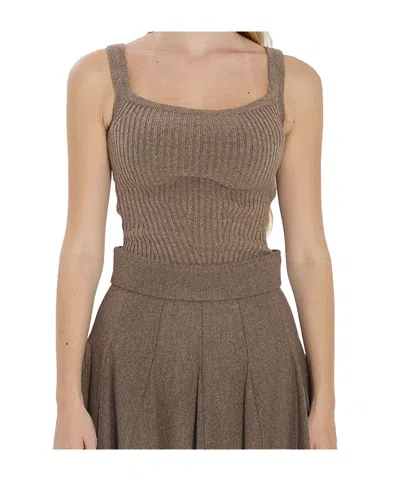 MAX MARA MAX MARA SLEEVELESS KNITTED TOP