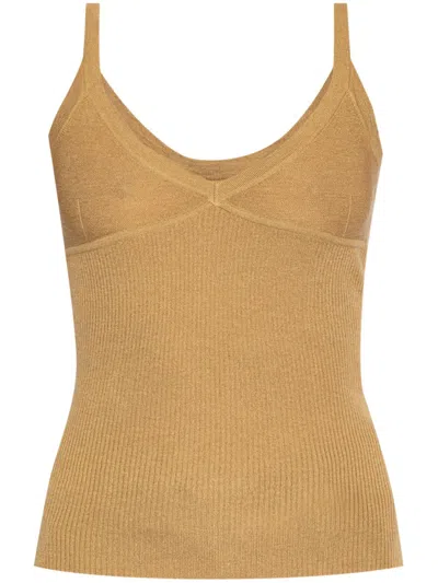 MAX MARA SLEEVELESS KNITTED TOP