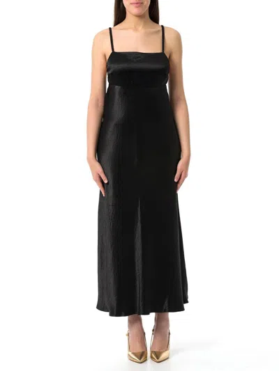 Max Mara Sleeveless Maxi Dress In Black