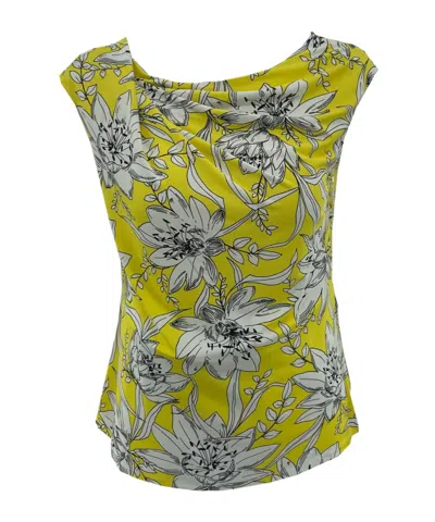 Max Mara Sleeveless Shirt In Gray