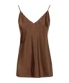 Max Mara V-neck Sleeveless Top In Green