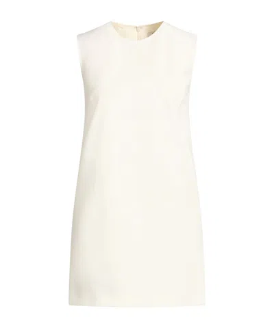 Max Mara Sleeveless Solid-color Dress In Neutral