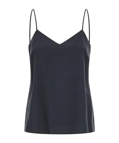 Max Mara Sleeveless Tank Top In Gray