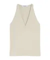 Max Mara Sleeveless Top In Acid Green