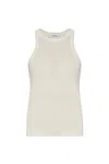 Max Mara Knitted Tank Top In Ivory