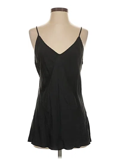 Pre-owned Max Mara Sleeveless Top Black Halter Neckline Tops