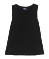 Max Mara Sleeveless Tops In Black