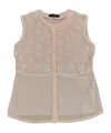 Max Mara Sleeveless Tops In Brown