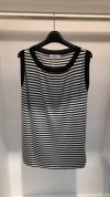 Max Mara Sleeveless Vest In Black