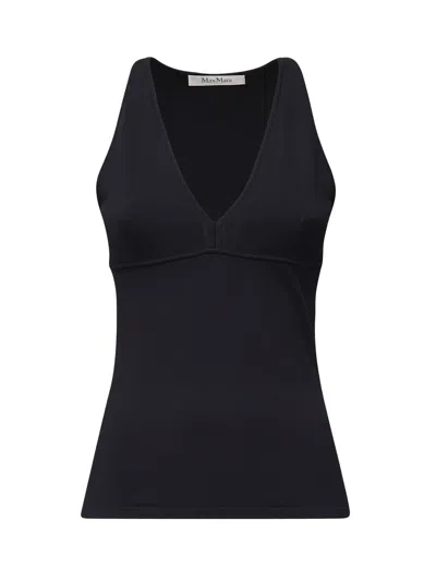 MAX MARA SLEEVELESS VISCOSE TOP
