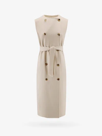 MAX MARA SLEEVELESS WOOL AND CASHMERE COAT