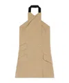 Max Mara Maxmara Mxsnuraghe Sleeveless Jacket In Wool And Silk Poplin In Neutral
