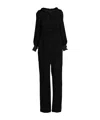 Max Mara Sleevesscoop Jumpsuits In Black
