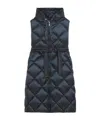 Max Mara The Cube Tregil Quilted Vest In Black