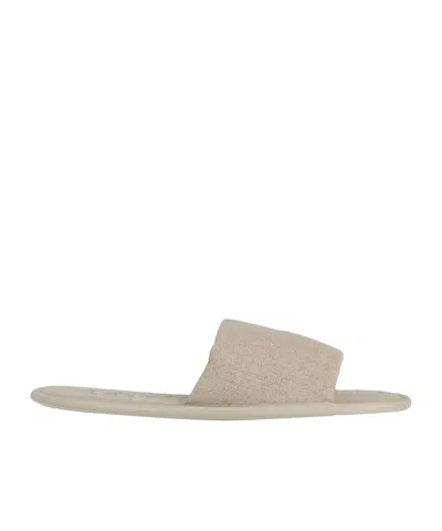 Max Mara Slides And Slippers In Brown