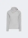 Max Mara Slim Asymmetrical Wool Sweater In Gray