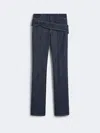 Max Mara Slim-fit Belted Trousers In Blue