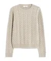 Max Mara Slim-fit Cashmere Pullover In Neutral