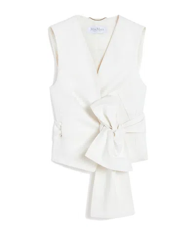 Max Mara Slim-fit Cotton Canvas Gilet