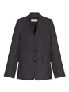 Max Mara Blazer - Azul In Brown