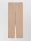 Max Mara Slim-fit Stretch-wool Trousers With Double Pleats