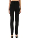 Max Mara Slim Fit Trousers In Black