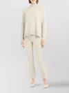 Max Mara Slim-fit Trousers In Stretch Cotton And Viscose