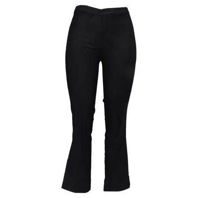 Max Mara 's  Slim Jeans In Navy Blue Cotton In Black