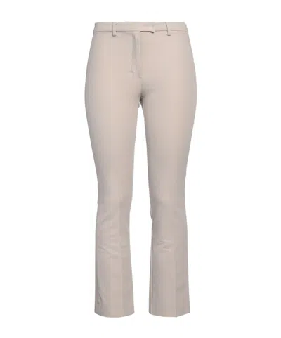Max Mara Slim Straight-leg Pants In Neutral