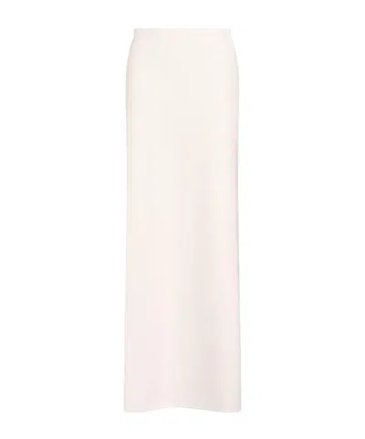 Max Mara Slim Stretch Skirt In Neutral