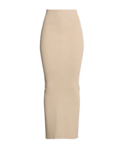 Max Mara Slim-fit Knit Dress In Neutral