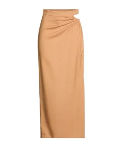 Max Mara Slim-fit Pencil Skirt In Brown