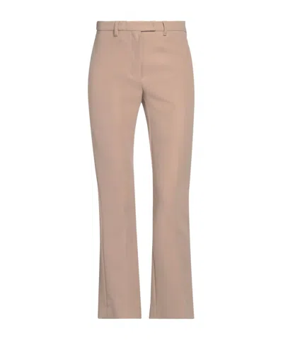 Max Mara Slim-fit Slightly Flared Pants In Nude