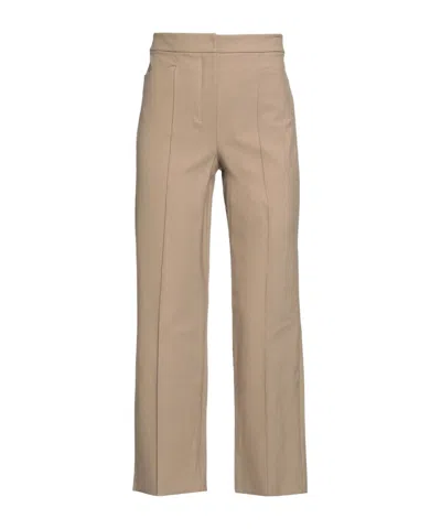 Max Mara Slim-fit Straight-leg Pants In Neutral