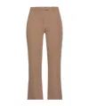 Max Mara Slim-fit Stretch Bootcut Pants In Brown