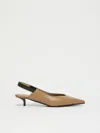 Max Mara Slingy Footwear Ocre