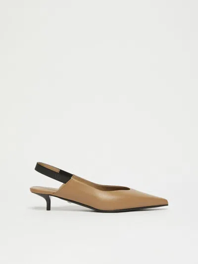 Max Mara Slingy Footwear Ocre