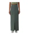 Max Mara Slit Casual Skirt In Black