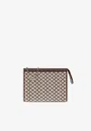 Max Mara Small Jacquard Monogram Pouch Bag