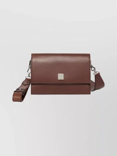 Max Mara Small Leather Crossbody Bag Strap