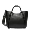 Max Mara Extra Small Leather Marine Bag In Black