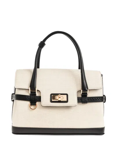 Max Mara Small Margaux Lock Tote Bag In Blue