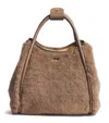 Max Mara Small Marine Top-handle Bag In Brown