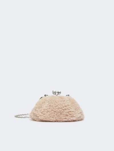 Max Mara Small Pasticcino Bag With A Soft Texture In Pink