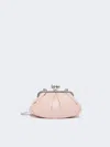 Max Mara Small Sheepskin Pasticcino Bag In Pink