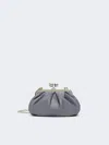 Max Mara Small Sheepskin Pasticcino Bag In Purple