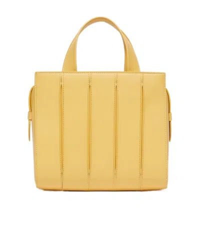 Max Mara Small Whitney Shoulder Bag In Yellow
