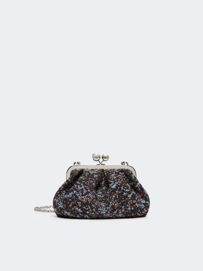Max Mara Small Wool Bouclé Pasticcino Bag In Multi